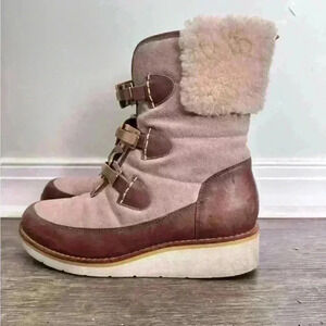 Cole Haan Nike Air Lania Waterproof Boot Size 5.5B